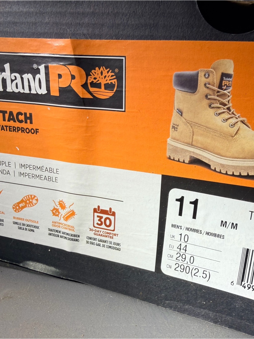 Timberland PRO Kids Wheat/Tan Work Boot
